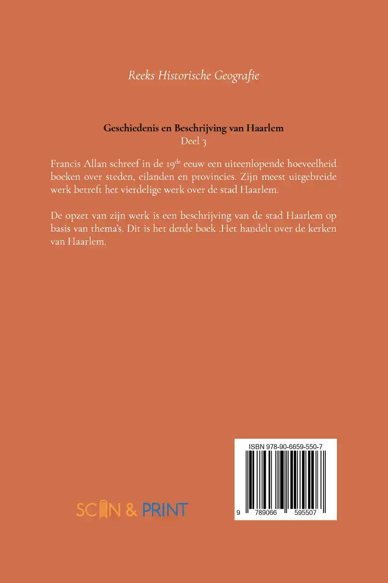 GESCHIEDENIS EN BESCHRIJVING VAN HAARLEM 3