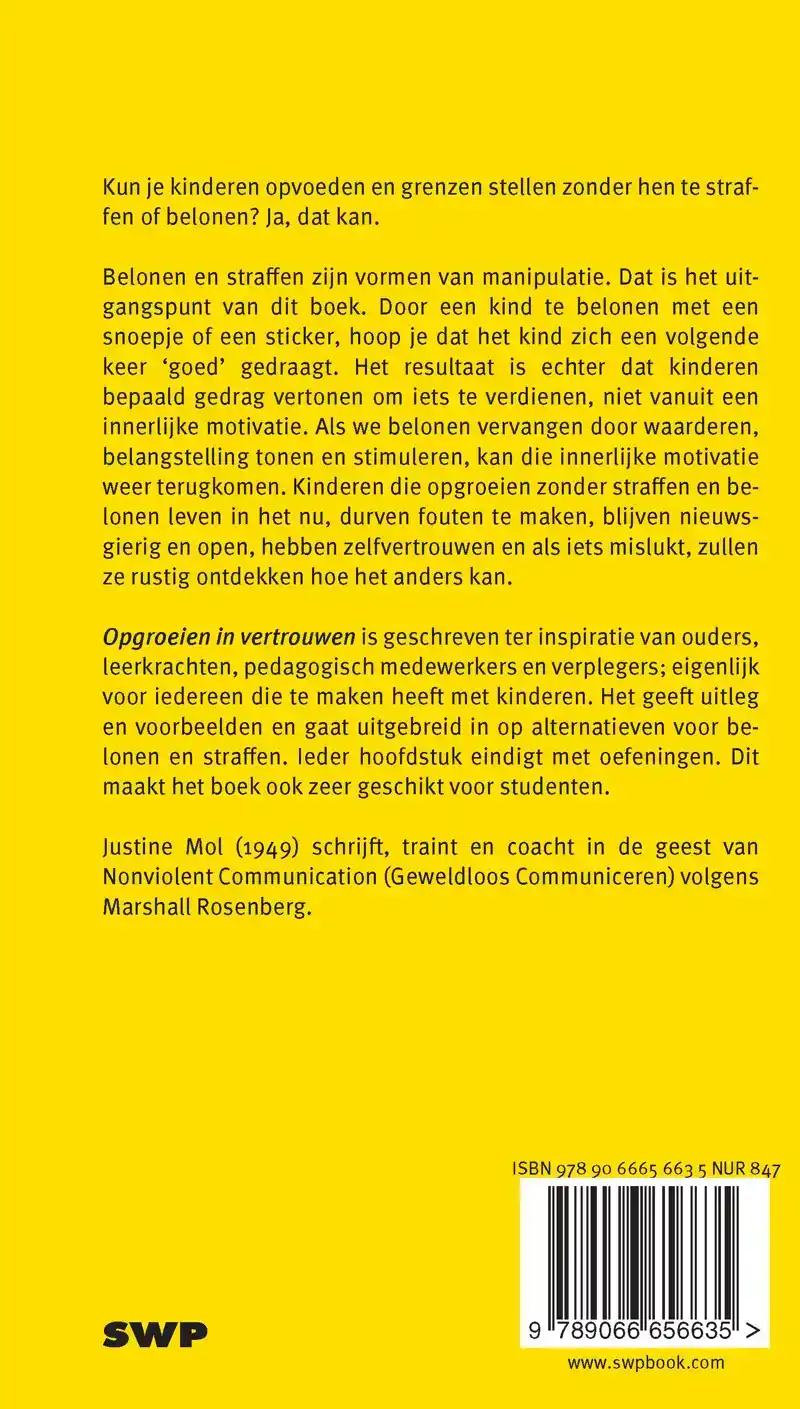OPGROEIEN IN VERTROUWEN