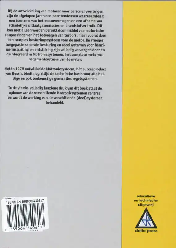 BOSCH TECHNISCHE LEERGANG MOTRONIC