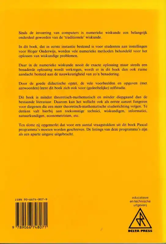 NUMERIEKE METHODEN VOOR TECHNICI