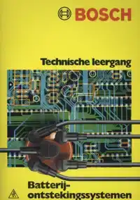 BOSCH BATTERIJ-ONTSTEKINGSSYSTEMEN