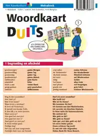 WOORDKAART DUITS