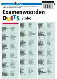 EXAMENWOORDEN DUITS