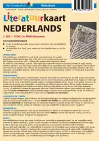 LITERATUURKAART NEDERLANDS