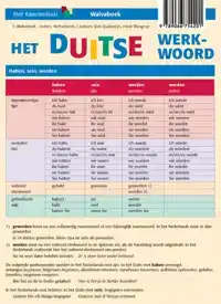 HET DUITSE WERKWOORD