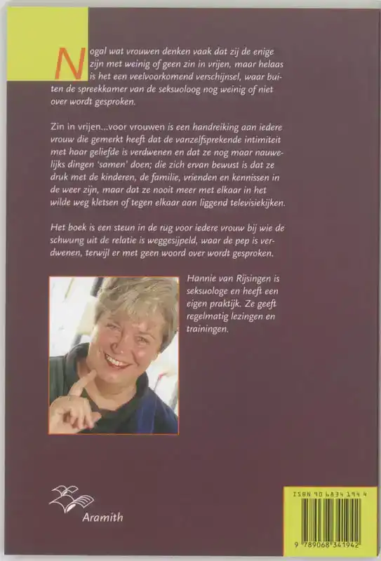 ZIN IN VRIJEN VOOR VROUWEN