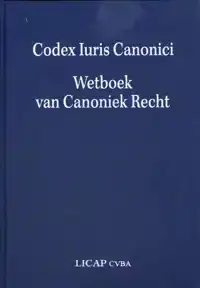 CODEX IURIS CANONICI. WETBOEK VAN CANONIEK RECHT