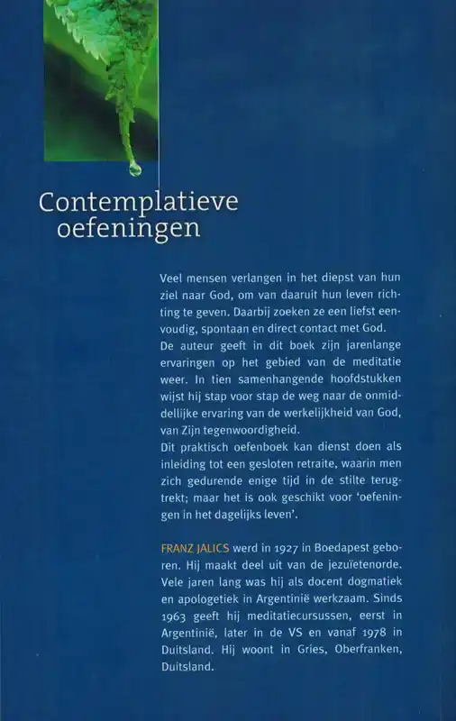 CONTEMPLATIEVE OEFENINGEN