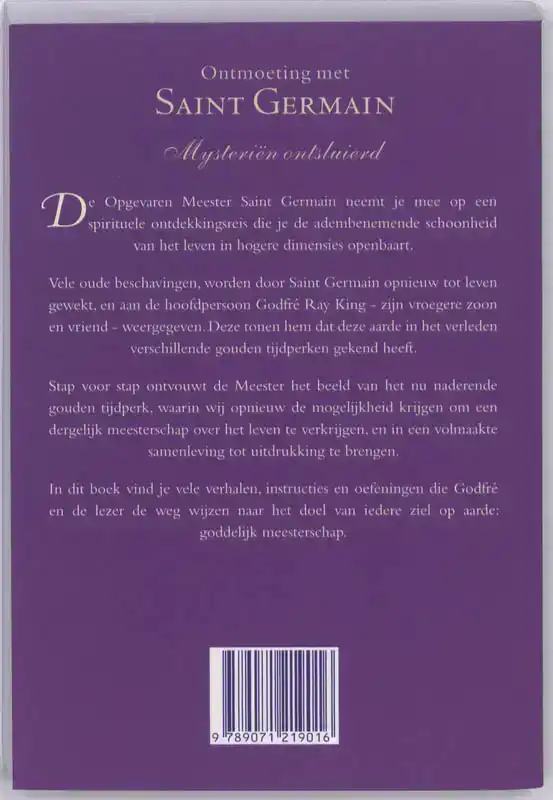 ONTMOETING MET SAINT GERMAIN