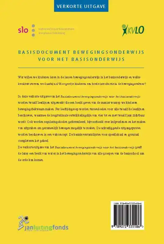BASISDOCUMENT BEWEGINGSONDERWIJS VOOR HET BASISONDERWIJS - V