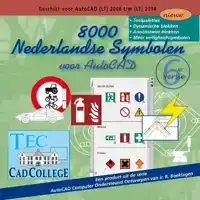 8000 NEDERLANDSE SYMBOLEN VOOR AUTOCAD