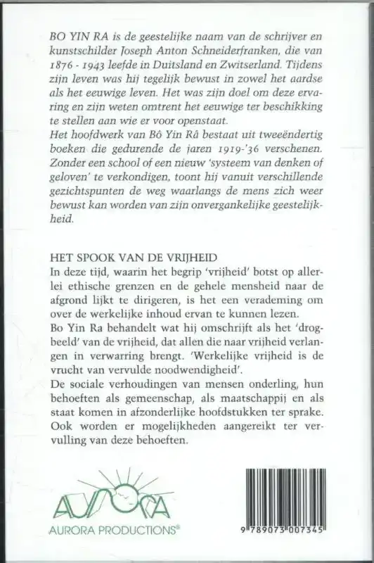 HET SPOOK VAN DE VRIJHEID