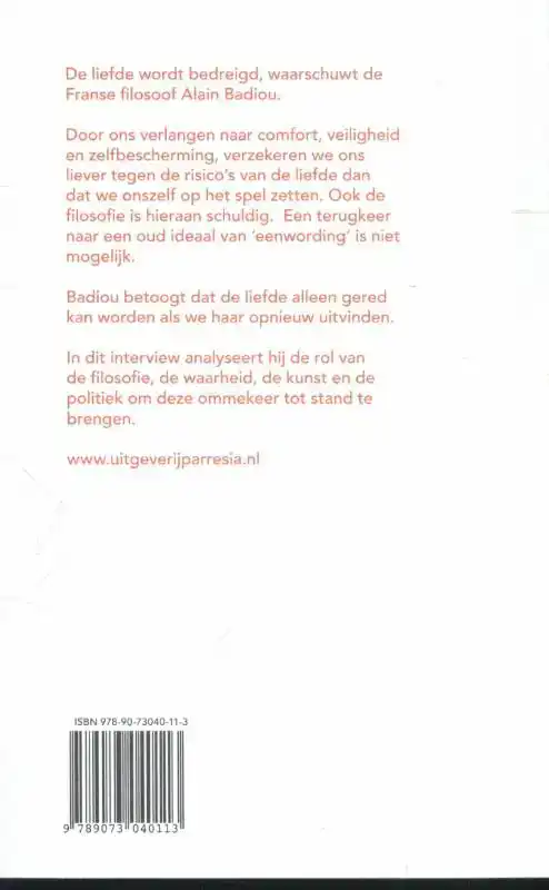ODE AAN DE LIEFDE