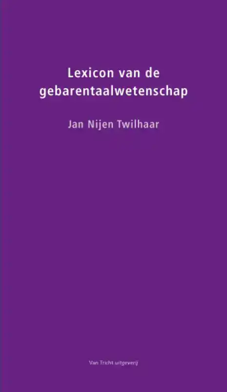 LEXICON VAN DE GEBARENTAALWETENSCHAP
