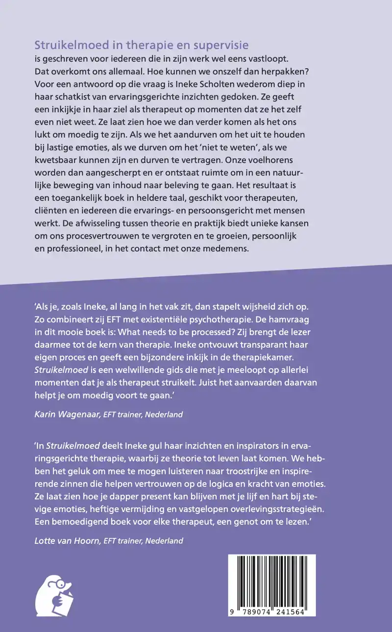 STRUIKELMOED IN THERAPIE EN SUPERVISIE