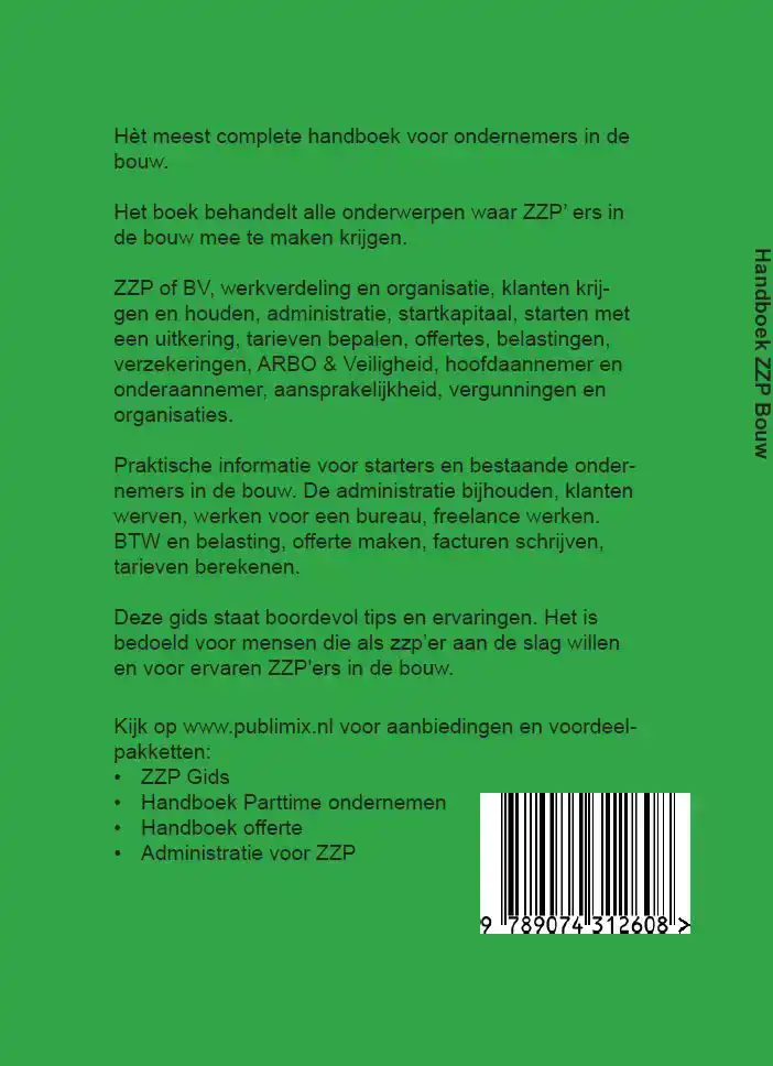 HANDBOEK ZZP BOUW 2024