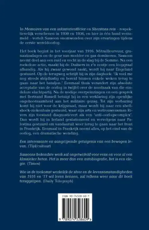 MEMOIRES VAN EEN INFANTERIEOFFICIER