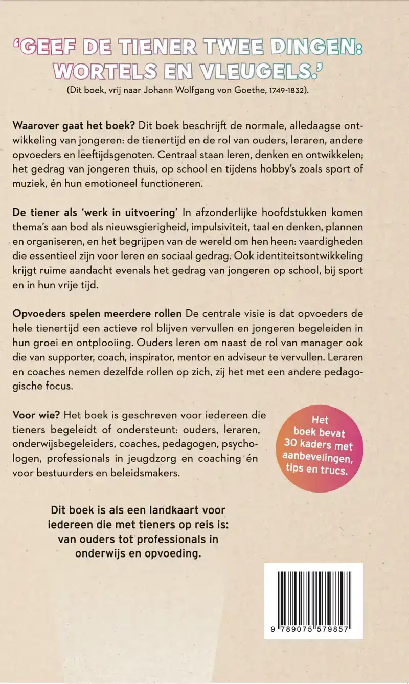 HET TIENERBREIN: EEN ANDER PERSPECTIEF