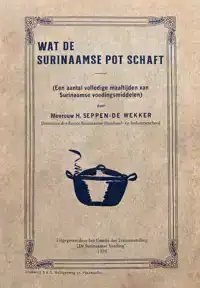 WAT DE SURINAAMSE POT SCHAFT