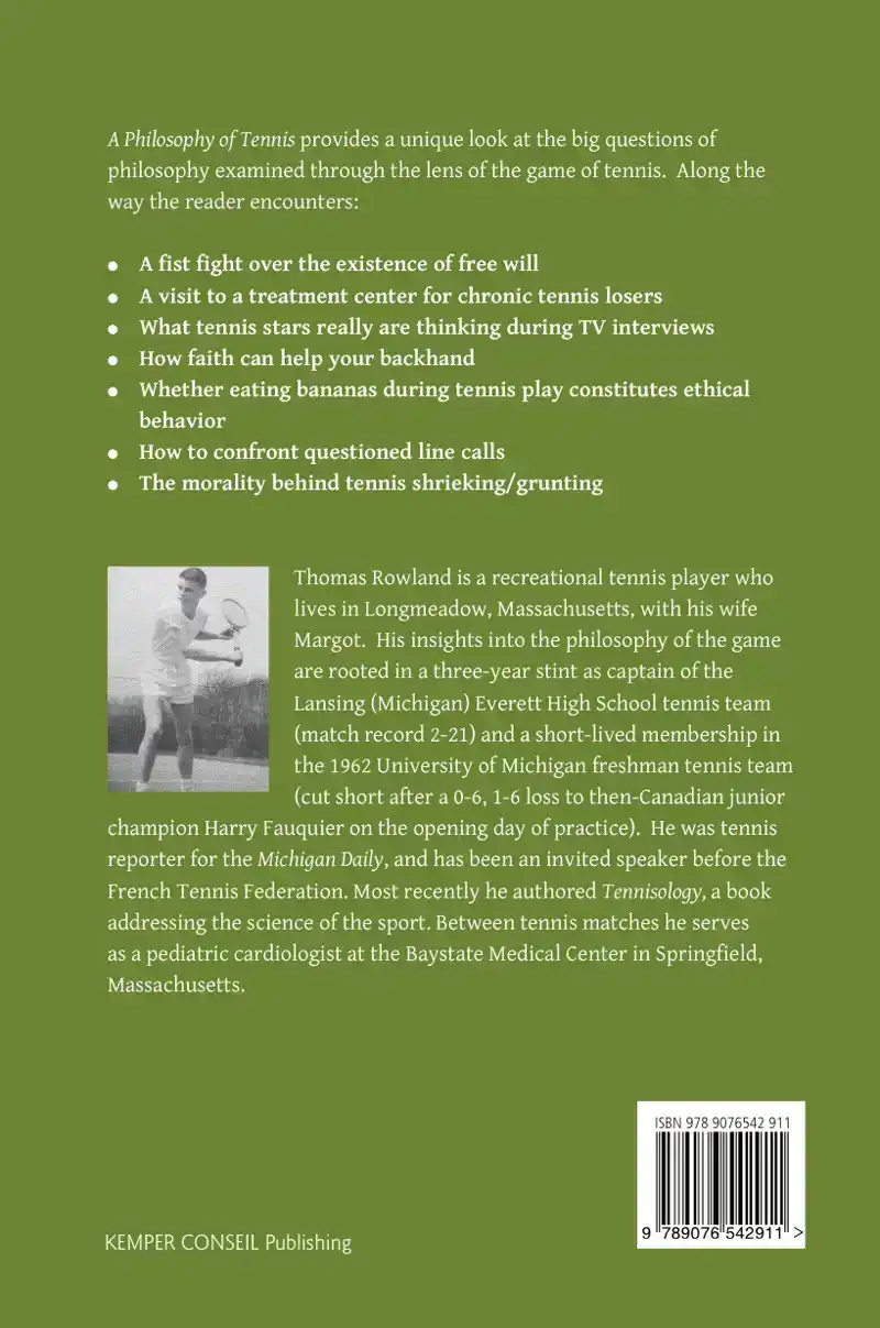 A PHILOSOPHY OF TENNIS