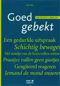 GOED GEBEKT