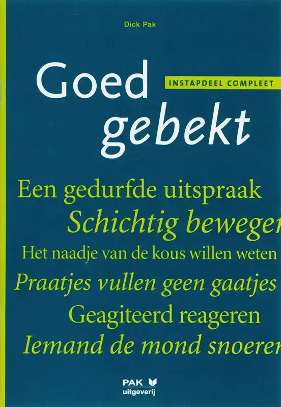 GOED GEBEKT
