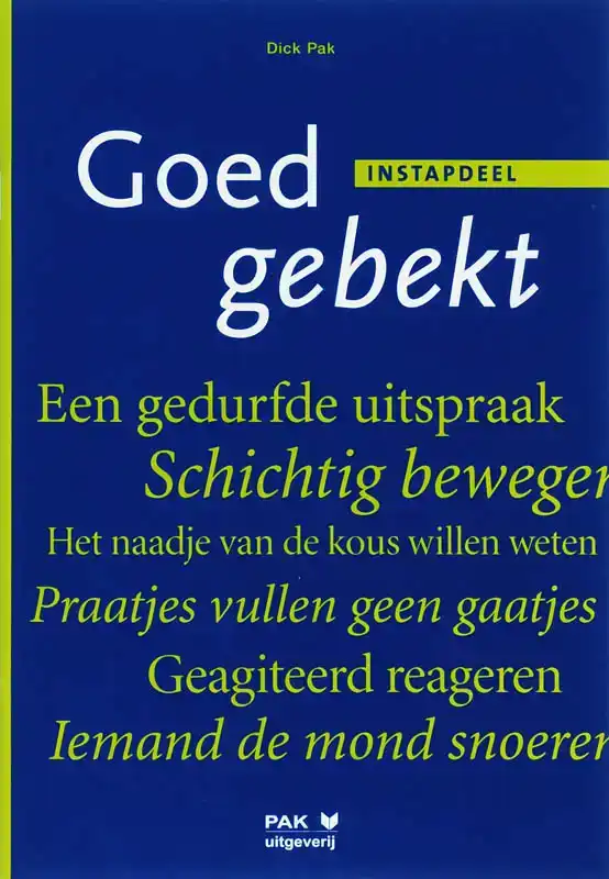 GOED GEBEKT