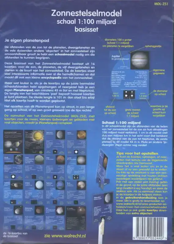 HET ZONNESTELSELMODEL: JE EIGEN PLANETENPAD