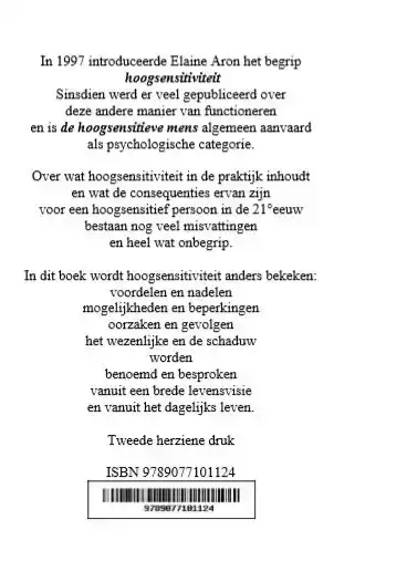HOOGSENSITIEF