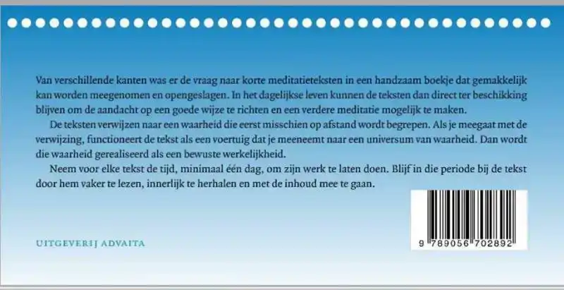 MEDITATIEBOEKJE