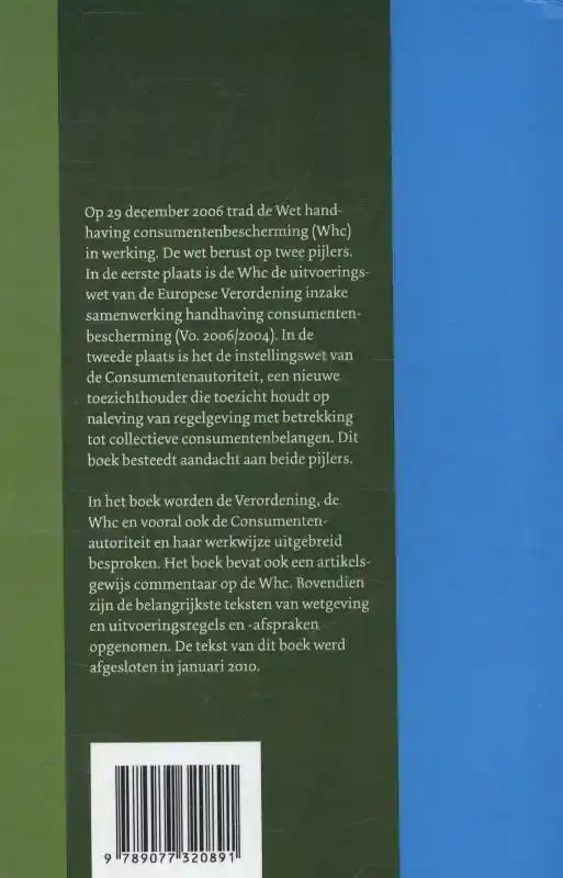 HANDHAVING CONSUMENTENBESCHERMING