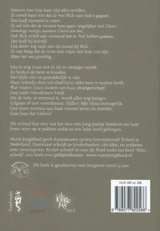 EEN TIENER ALS MOEDER