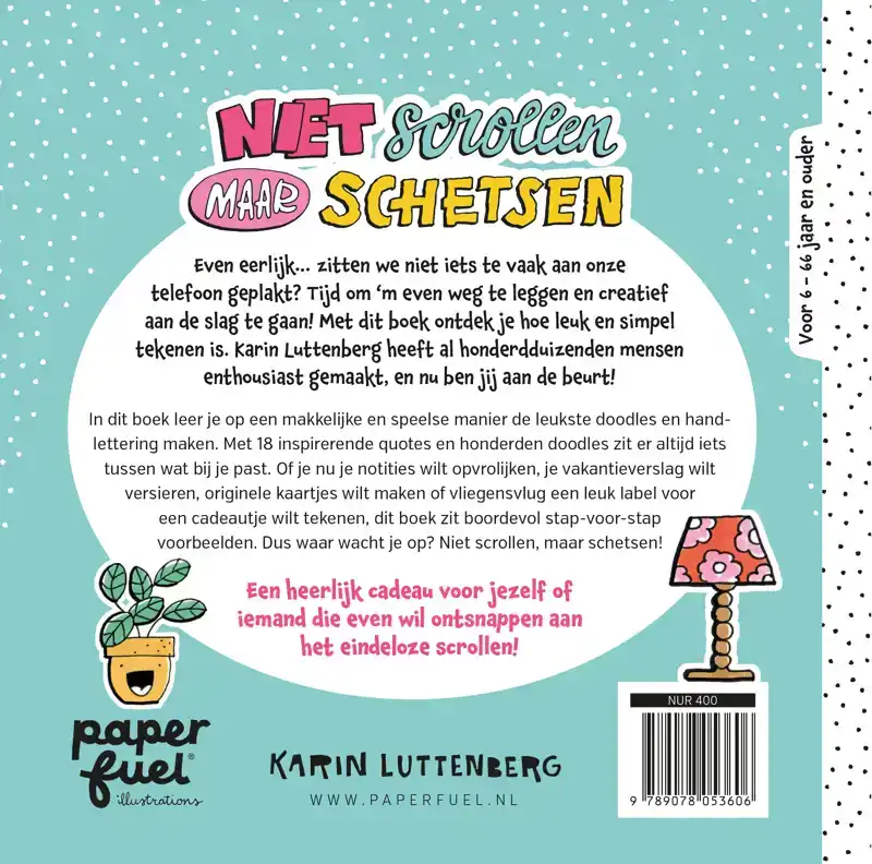 NIET SCROLLEN MAAR SCHETSEN