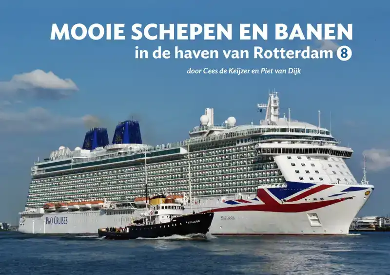 MOOIE SCHEPEN EN BANEN IN DE HAVEN VAN ROTTERDAM