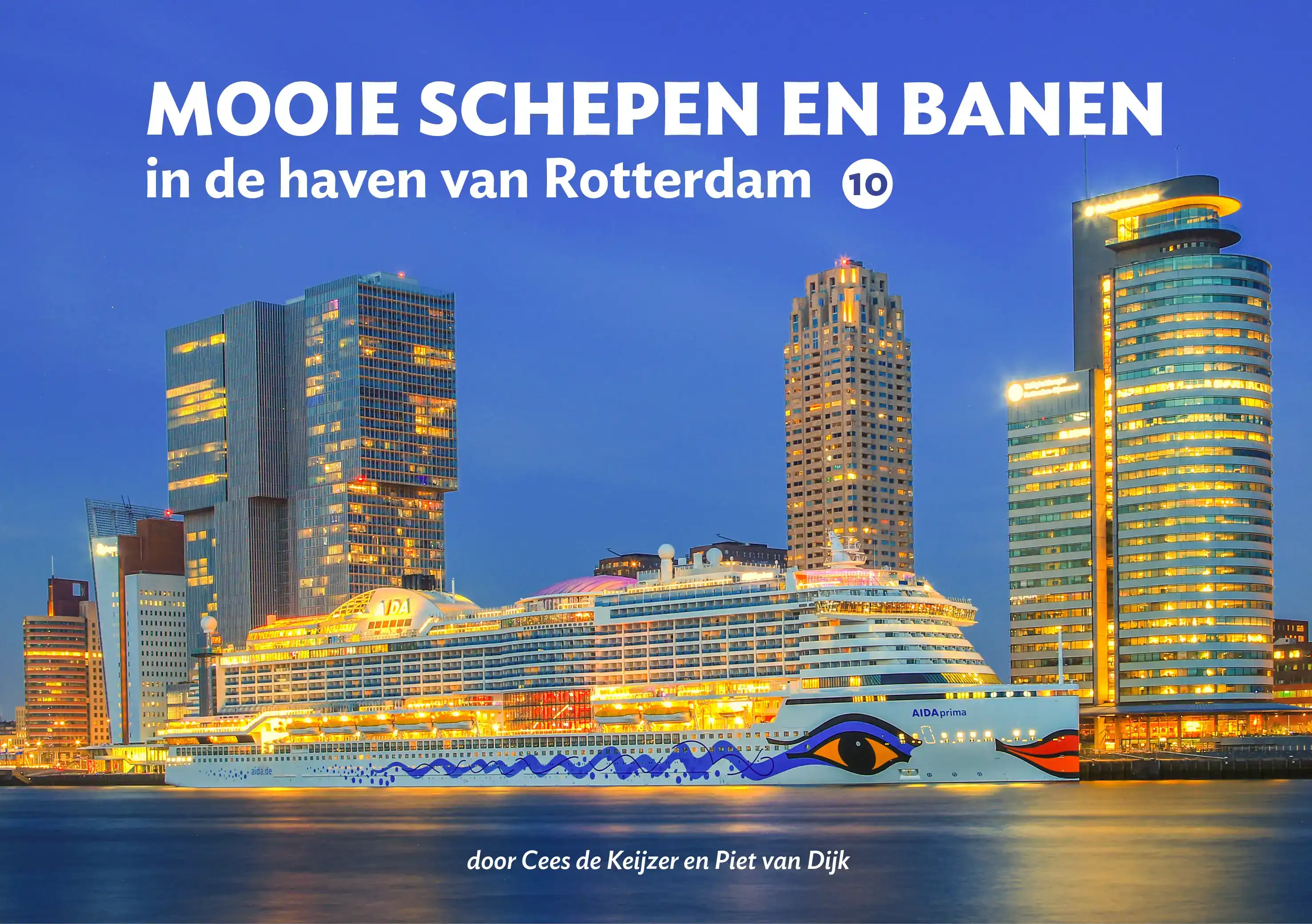 MOOIE SCHEPEN EN BANEN IN DE HAVEN VAN ROTTERDAM