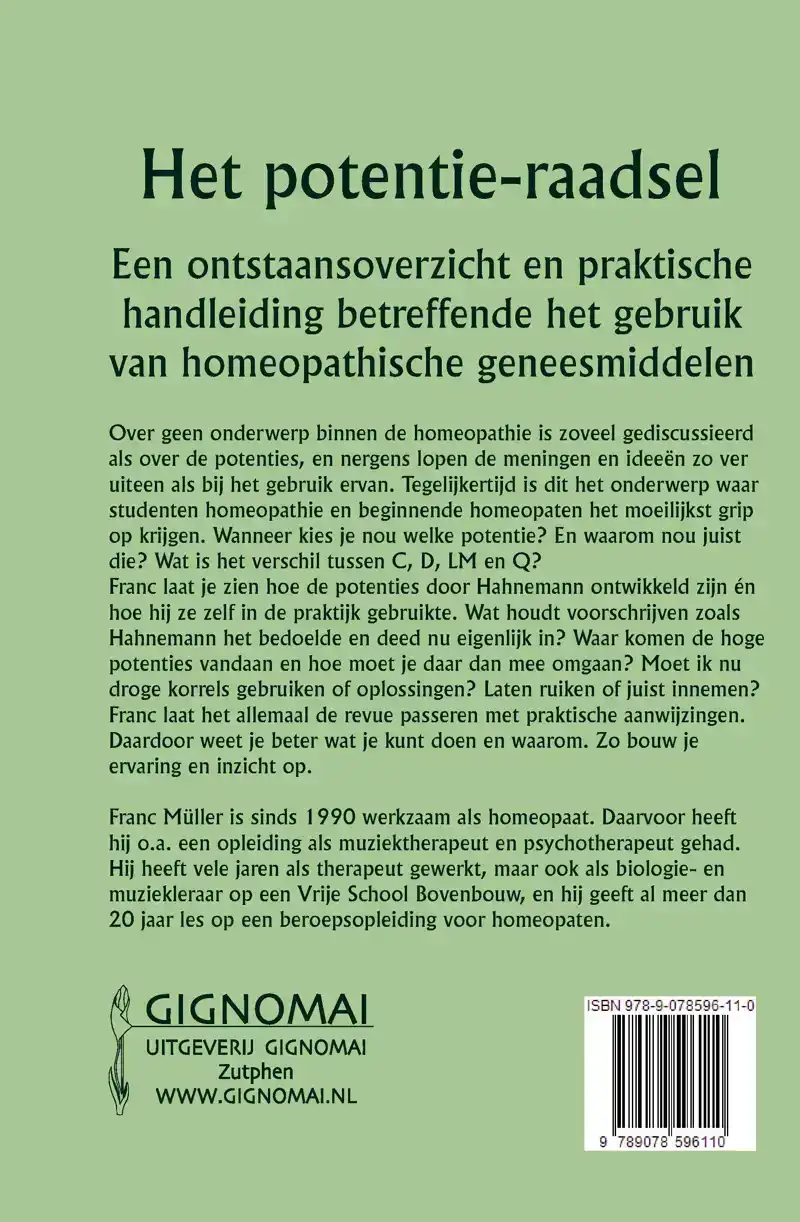 HET POTENTIE-RAADSEL