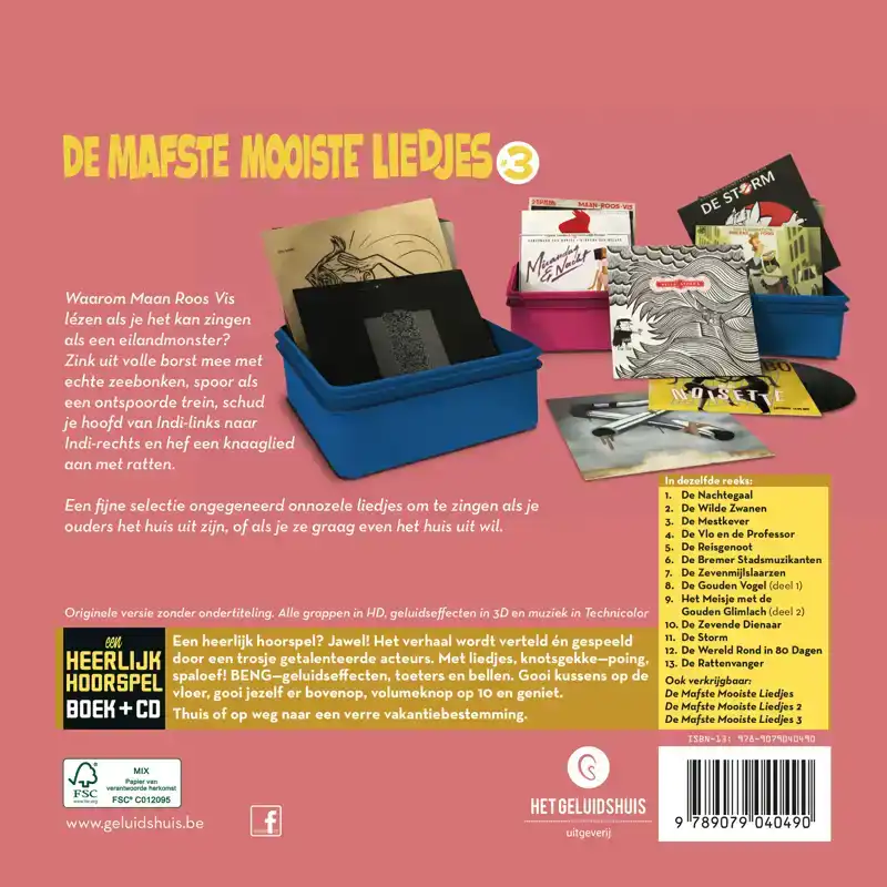 DE MAFSTE, MOOISTE LIEDJES