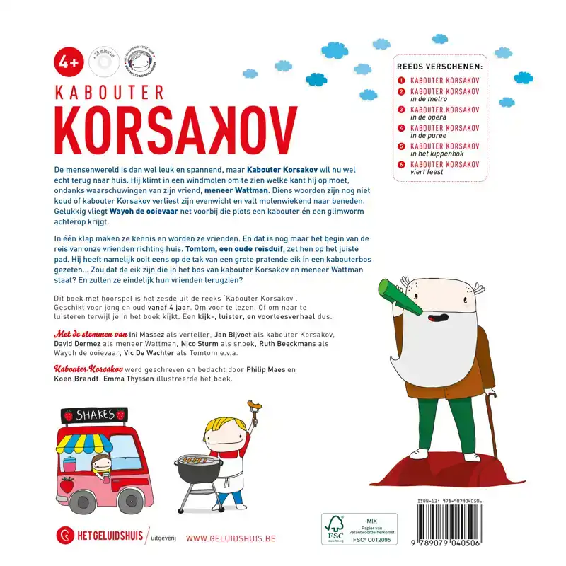 KABOUTER KORSAKOV VIERT FEEST