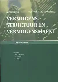 VERMOGENSSTRUCTUUR EN VERMOGENSMARKT