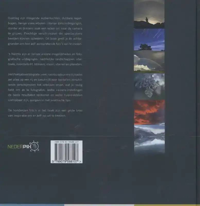 PRAKTIJKBOEK FOTOGRAFIE, WEER, NACHT EN NATUURVERSCHIJNSELEN