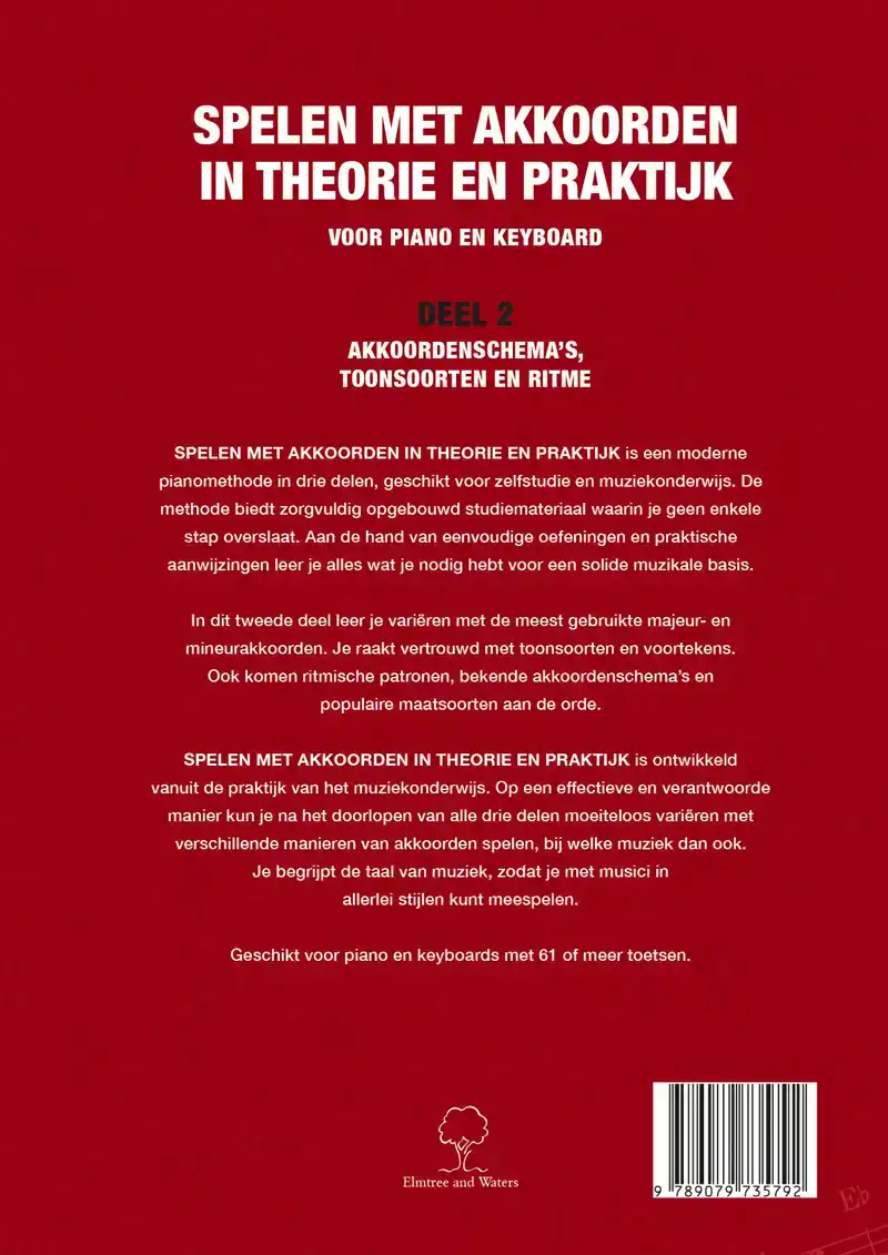 AKKOORDENSCHEMA'S, TOONSOORTEN EN RITME