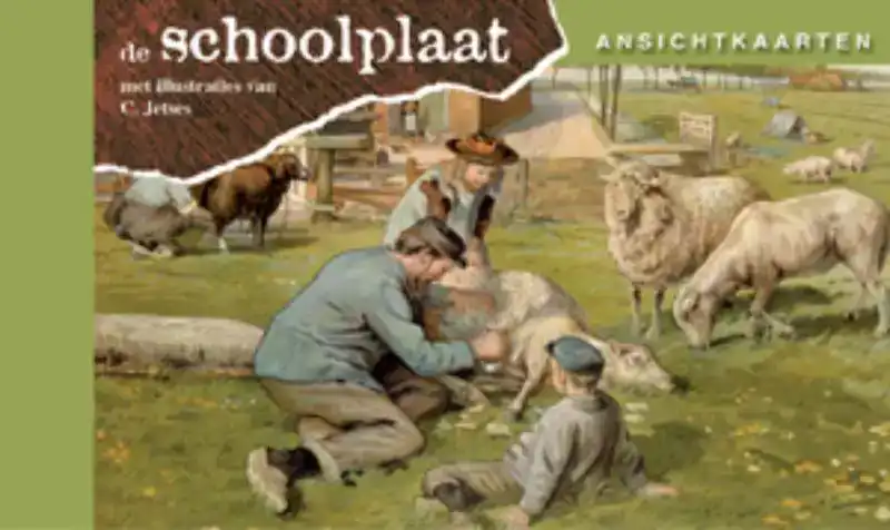 ANSICHTKAARTEN, DE SCHOOLPLAAT