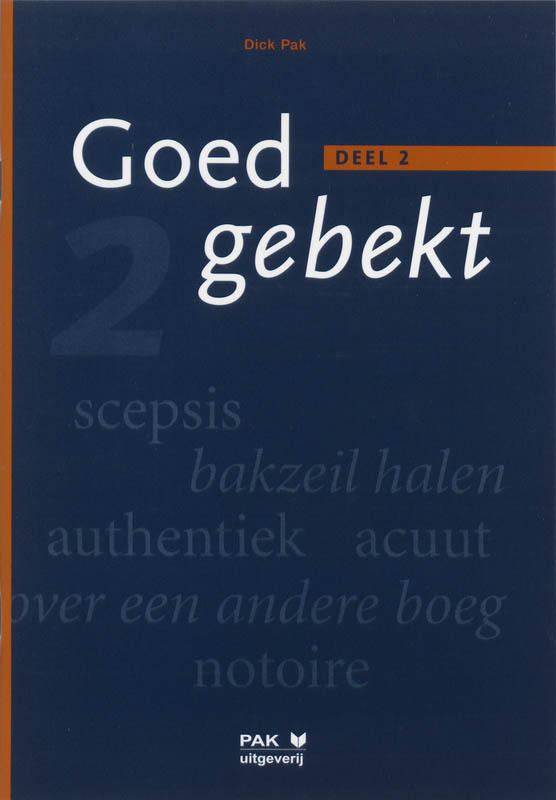 GOED GEBEKT