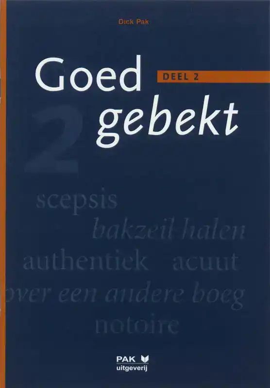 GOED GEBEKT
