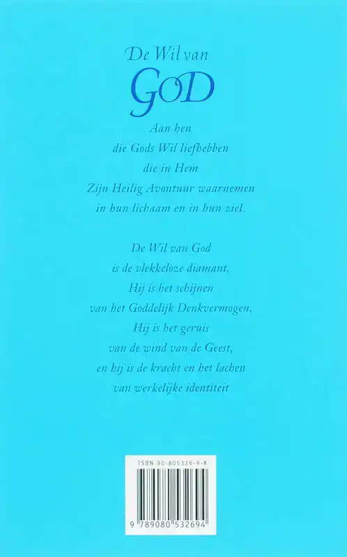 DE WIL VAN GOD