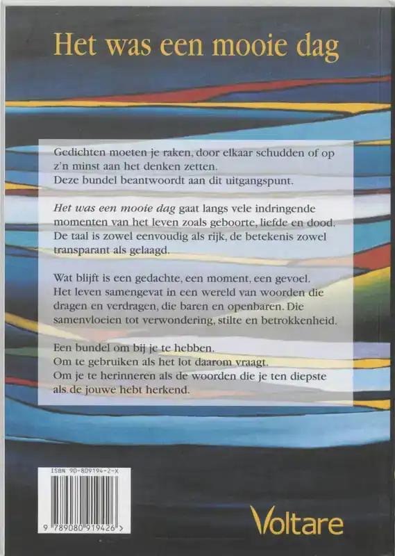 HET WAS EEN MOOIE DAG