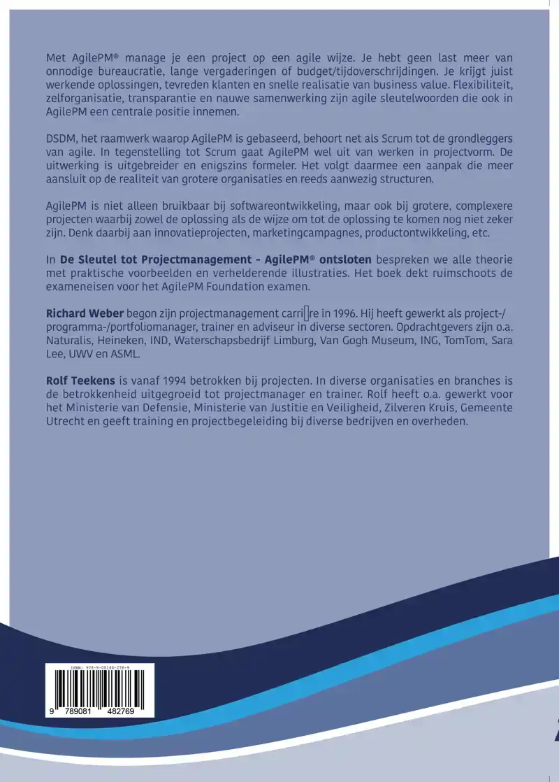 DE SLEUTEL TOT PROJECTMANAGEMENT