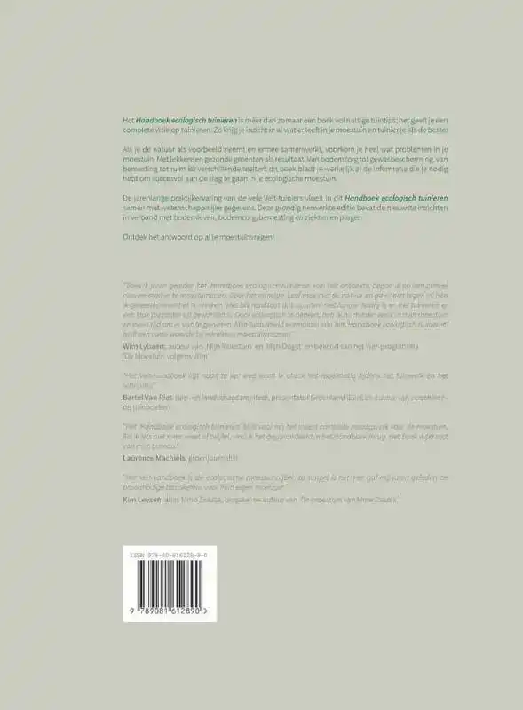 HANDBOEK ECOLOGISCH TUINIEREN