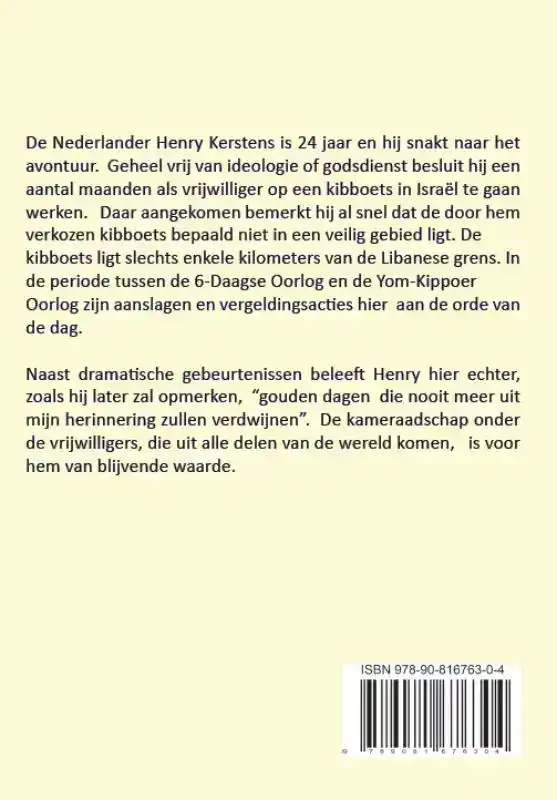 EN ZO KWAMEN WIJ BIJEEN IN GROENE VELDEN