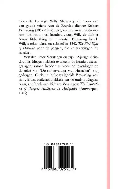 DE RATTENVANGER VAN HAMELEN